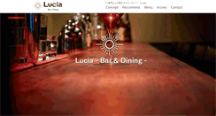 Desktop Screenshot of bar-lucia.com
